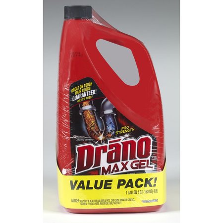 B & K Drano Professional Strength Gel Drain Clog Remover 160 oz 70462